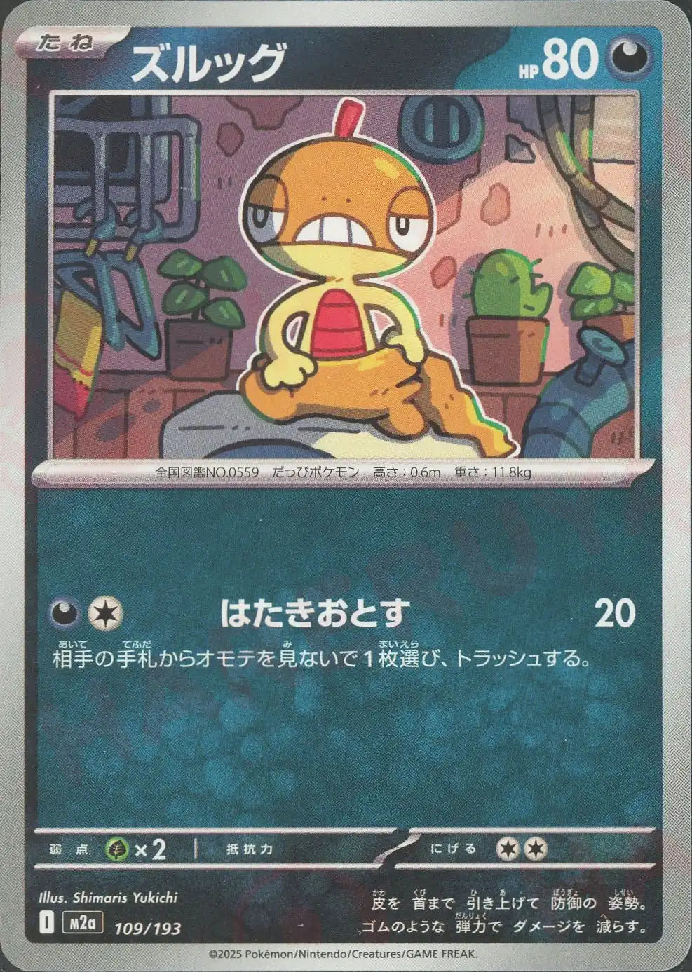 ズルッグ(-){悪}〈109/193〉[M2a]